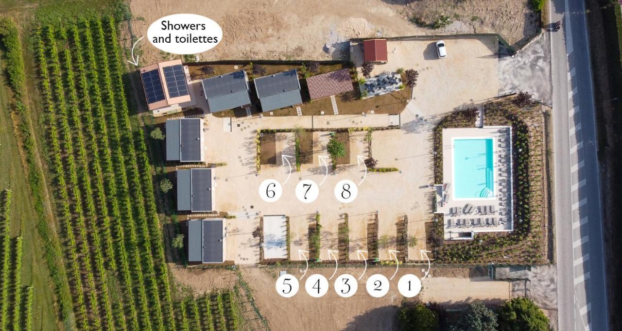 Garda Di Vino Agricamping & Wine Shop Lazise Ronchi  Exteriör bild
